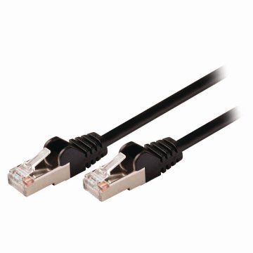 Nedis CCGP85121BK025 Cat5e SF/UTP sieťový kábel Rj45 samec - Rj45 samec 0,25 M čierny