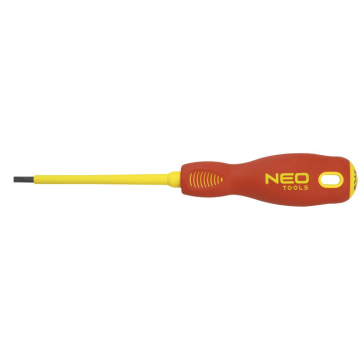 Neo Tools plochý skrutkovač 2,5x75mm 1000v Crmo Steel