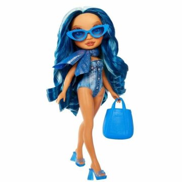 Bábika bábätko Rainbow High Swim & Style Doll - Skyler (Blue)