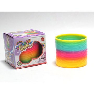 Pojazdná pružina Basic Rainbow 8 cm