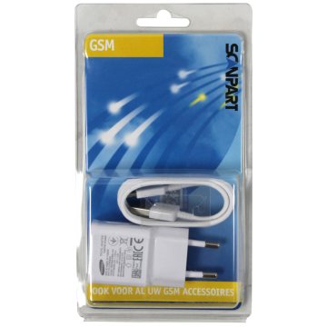 Scanpart Sam.snellade Usb-c 2a White Orig