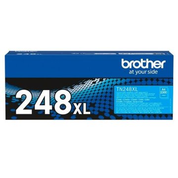 Toner Brother TN248XLC Azúrová