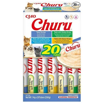 Snack for Cats Inaba Churu Variety box Tuna Ryby