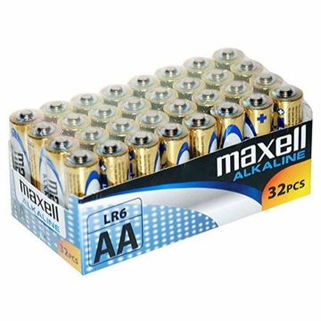 Alkalické Batérie Maxell MX-LR06 AA 32 LR06 AA 1.5V (32 pcs) 1,5 V