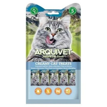 Snack for Cats Arquivet Creamy Cat Treats Ryby