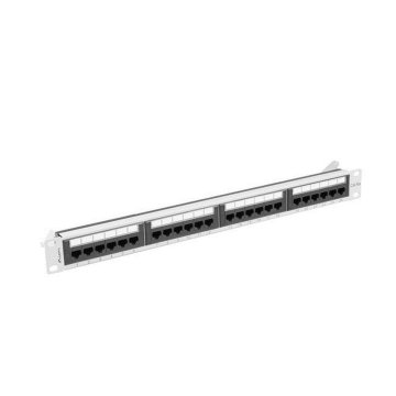 Patch Panel 24 Portov UTP Kategória 5e Lanberg PPUA-1024-S