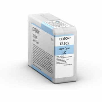 Originálne atramentové náplne Epson C13T850500 Azúrová