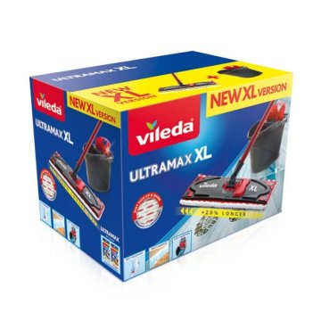 Mop Vileda Ultramax XL Box Čierna Červená Mikrovlákno