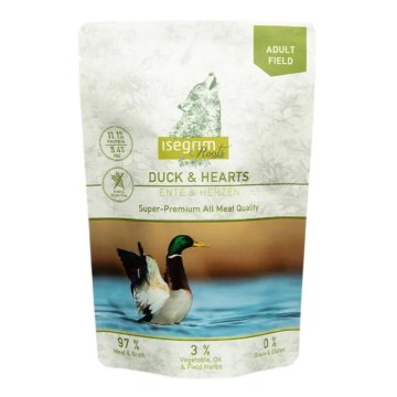 Mokré jedlo Isegrim Adult Duck 410 g