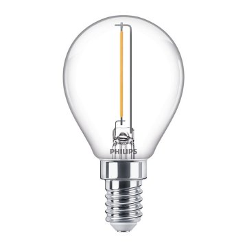 Klasická LED lampa Philips 15W E14 teplá biela