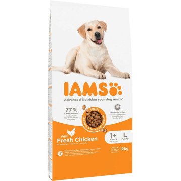 Krmivo IAMS Vitality Adult Large Breed Kurča 12 kg