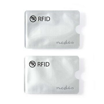 Nedis PRIVRF10AL Rfid Card Protector 2-balenie