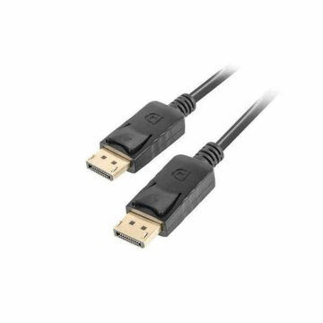 Kábel DisplayPort Lanberg CA-DPDP-10CC-0018-BK Čierna 1 m 1,8 m 4K Ultra HD