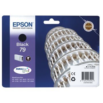 Originálne atramentové náplne Epson C13T79114010 Čierna (1 kusov)