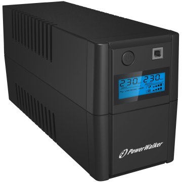 Interaktívny Systém Neprerušovaného Napájania UPS Power Walker VI 850 SHL FR 480 W