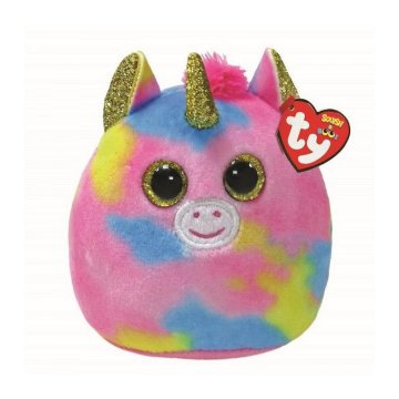 TY Squish A Boo Cuddle Vankúš Unicorn Fantasia 8 cm