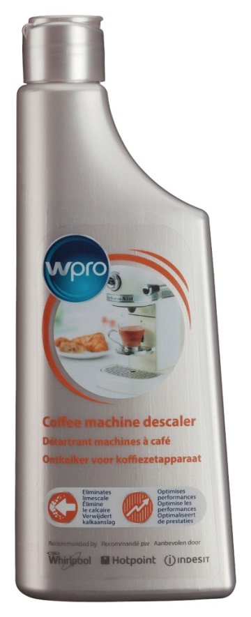 Kávovar na odstraňovanie vodného kameňa WPRO 250 ml