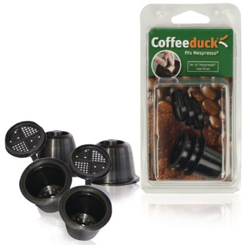 Ecopad COFFEEDUCK4N Kávovar Nespresso Black