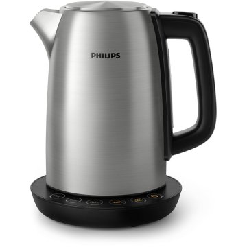 Kanvica Philips HD9359/90 Nerezová oceľ 2200 W Čierna kovové 1,7 L