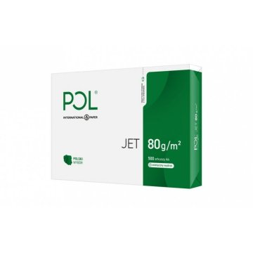 Tlačiarenský papier POL International Paper Jet Biela A4 500 Listy