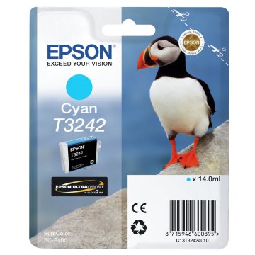 Originálne atramentové náplne Epson C13T32424010 Čierna Azúrová