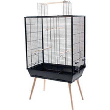 Klietka pre vtáky Zolux Jili Neo Cage XL Čierna 81 x 93 x 48 cm