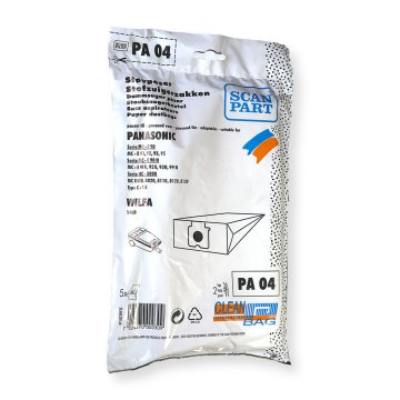 Scanpart PA04 Vrecko na prach Panasonic 5 kusov