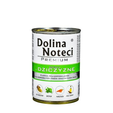 Mokré jedlo Dolina Noteci Premium Mäso Diviak 400 g