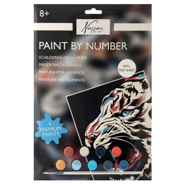 Nassau Painting od Numbers Tiger