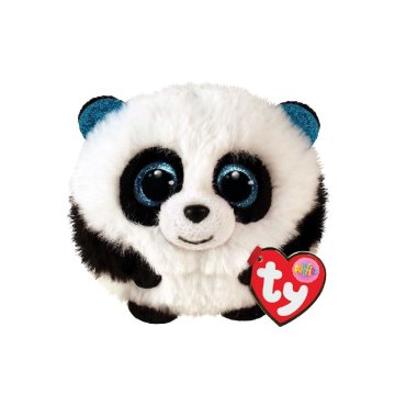 TY Puffies Cuddly Ball Panda Bamboo 10 cm