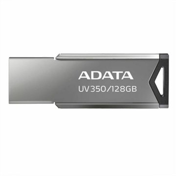 USB flash disk Adata UV350 128 GB Striebristý 128 GB (1 kusov)