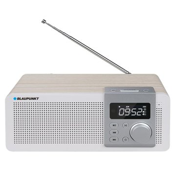 Radio Blaupunkt PP14BT Biela Čierna Striebristý