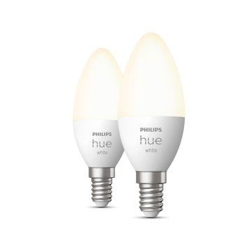 Led baterka Philips 8719514320628 Biela F E14 E27 470 lm (2 kusov)