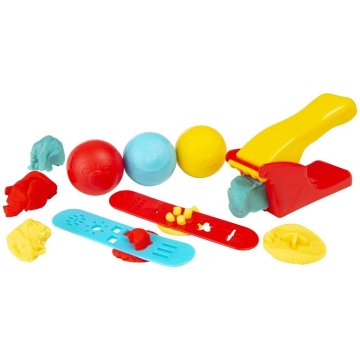 Fisher Price Hlinková súprava bodiek na cesto v batohu 6-dielna