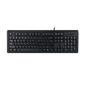 Klávesnica A4 Tech KR-92 Čierna Monochromatická Anglicky QWERTY