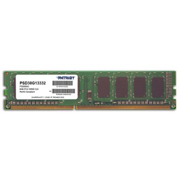 Pamäť RAM Patriot Memory PSD38G13332 DDR3 CL9 8 GB