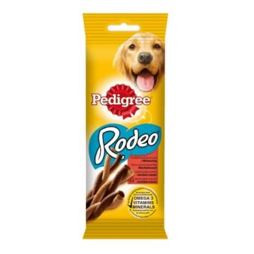 Maškrty pre psov Pedigree Rodeo 70 g Teľacie mäso