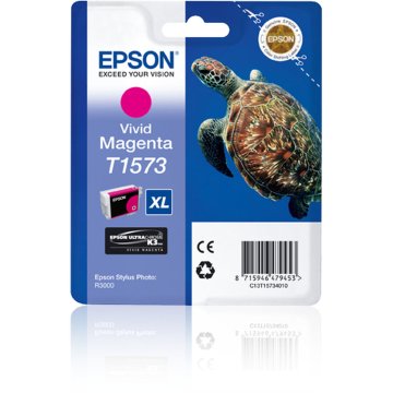 Originálne atramentové náplne Epson C13T15734010 Purpurová