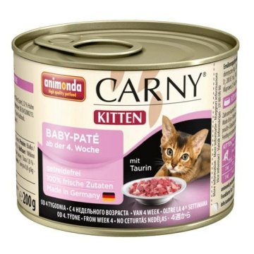 Krmivo pre mačky Animonda Carny Kitten Baby Kurča Teľacie mäso 200 g