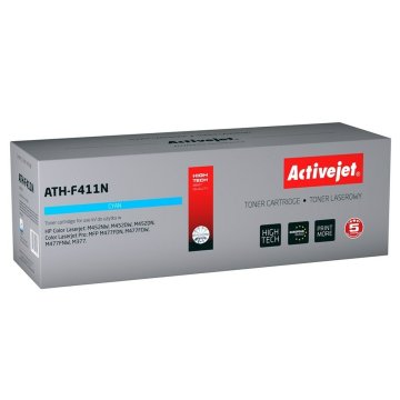 Toner Activejet ATH-F411N Azúrová