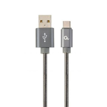 Kábel USB-C na USB-C Cablexpert CC-USB2S-AMCM-2M-BG