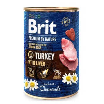 Mokré jedlo Brit Premium by nature Páv 400 g