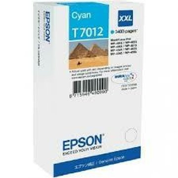 Originálne atramentové náplne Epson T70124010 Azúrová