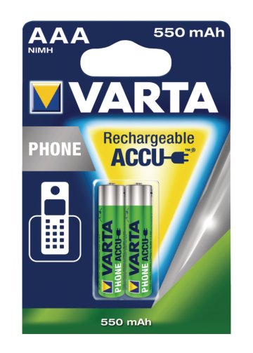 Varta VARTA-58397 napájacia batéria telefónu Hr03 550 mAh Bls 2