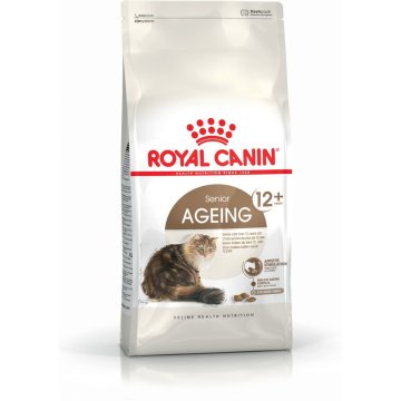 Krmivo pre mačky Royal Canin Senior Ageing 12+ Senior Kurča Rastlinný Vtáky 4 Kg