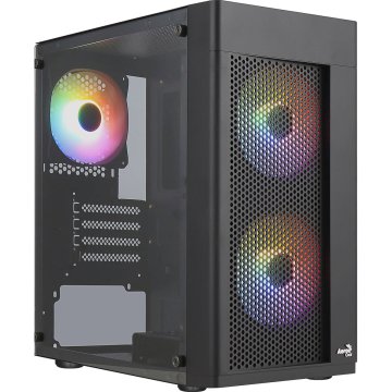 Počítačová skriňa ATX v prevedení midi-tower Aerocool HEXFORMBKV2 Čierna