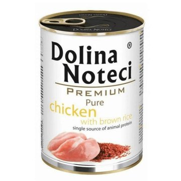 Mokré jedlo Dolina Noteci Premium Kurča Ryža 400 g