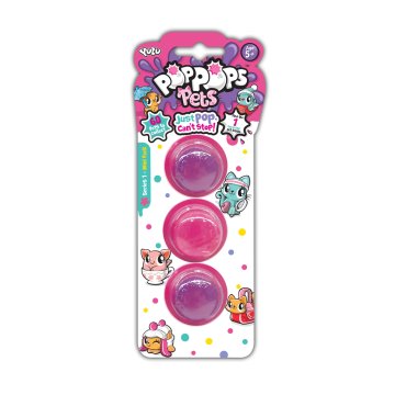 Yulu PopPops Pets Series 1 3 kusy