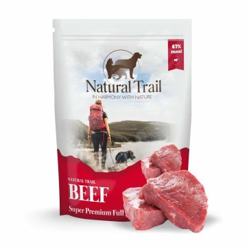 Mokré jedlo NATURAL TRAIL Dog Beef