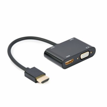 Adaptér HDMI na VGA GEMBIRD A-HDMIM-HDMIFVGAF-01 (1 kusov)